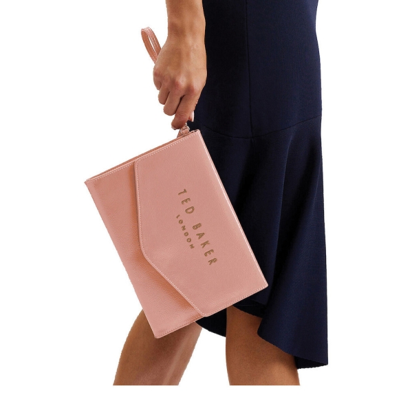 Φάκελος TED BAKER Crinkie Icon Pouch 283874 Μαύρο