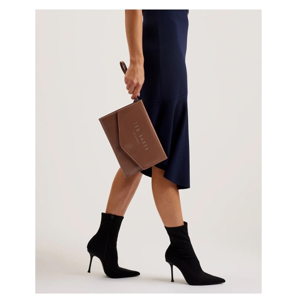 Φάκελος TED BAKER Crinkie Icon Pouch 281663 Μαύρο