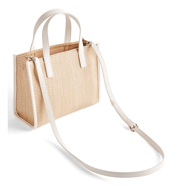 Τσάντα TED BAKER Paolina Rafia Icon Bag 275174 Μπεζ
