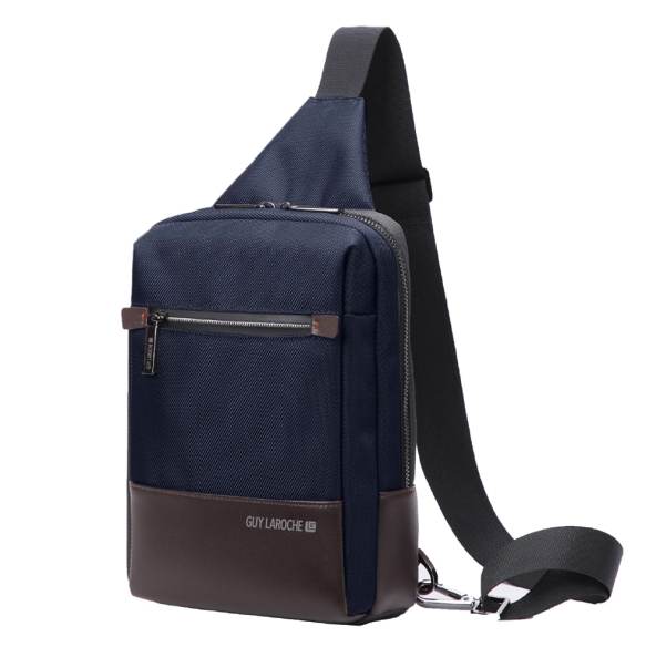 Σακίδιο χιαστί GUY LAROCHE Microfiber 2757 Μπλε