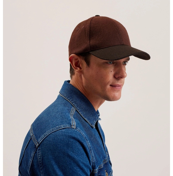 Kαπέλο TED BAKER Lewiiss Baseball Cap 282498 Καφέ Kαπέλο TED BAKER Lewiiss Baseball Cap 282498 Καφέ