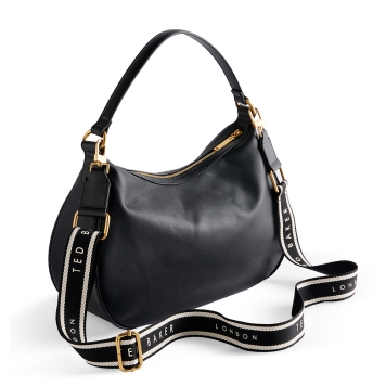 Τσάντα TED BAKER Esiah Webbing Slouchy Bag 276869 Μαύρο