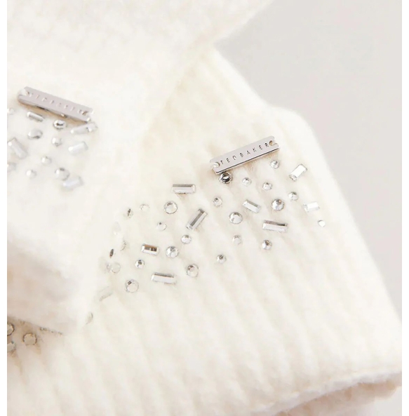 Σετ Σκούφος - Γάντια TED BAKER Keriis 282124 Μπεζ