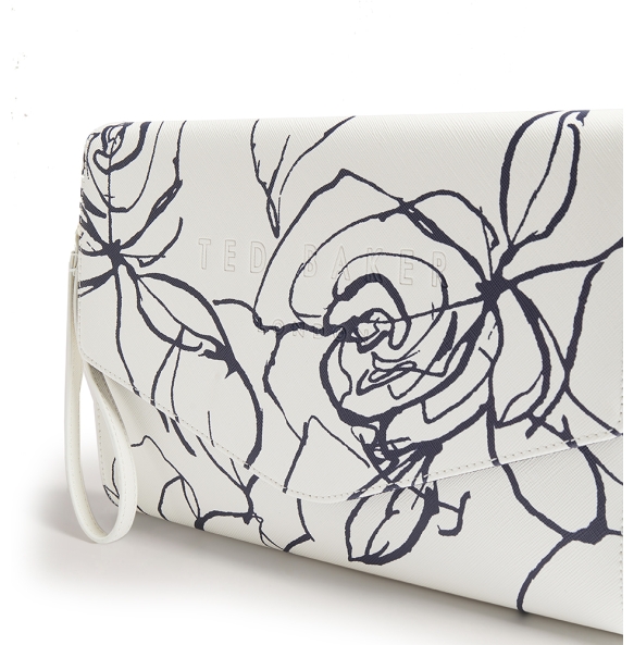 Φάκελος TED BAKER Almicon Pouch 278414 Μπεζ