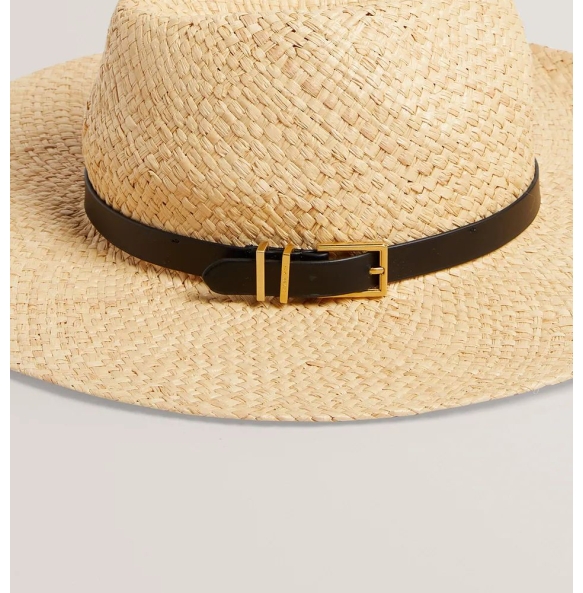 Καπέλο TED BAKER Harieti Buckle Detail Straw 278683 Ψάθα