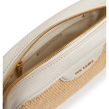 Τσάντα TED BAKER Bardas Raffia Camera Bag 279023 Μπεζ