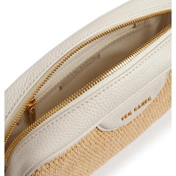 Τσάντα TED BAKER Bardas Raffia Camera Bag 279023 Μπεζ
