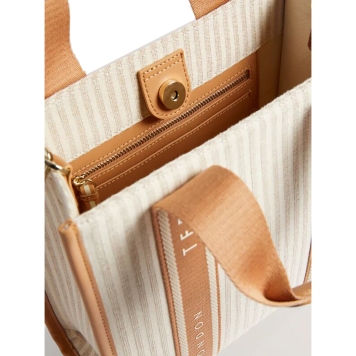 Τσάντα TED BAKER Harllee Webbing Tote Bag 279871 Κάμελ