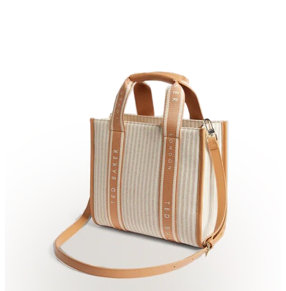 Τσάντα TED BAKER Harllee Webbing Tote Bag 279871 Κάμελ