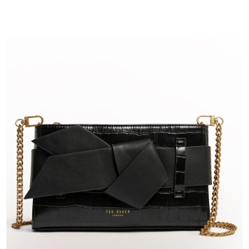 Τσάντα TED BAKER Jjosana Bow Clutch 281552 Μαύρο