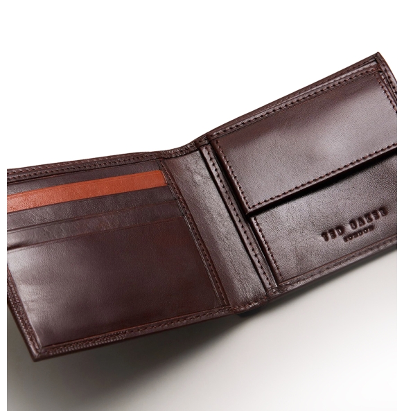 Πορτοφόλι TED BAKER Prugs Leather 281627 Καφέ Πορτοφόλι TED BAKER Prugs Leather 281627 Καφέ