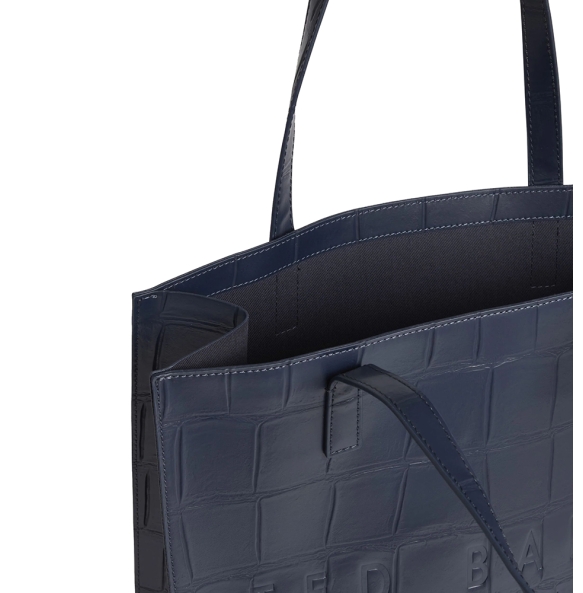 Τσάντα TED BAKER Croccon Large 253518 Μπλε