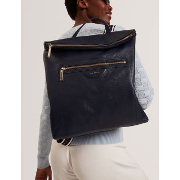 Σακίδιο TED BAKER Essaya Pebbled Leather 281646 Μπλε