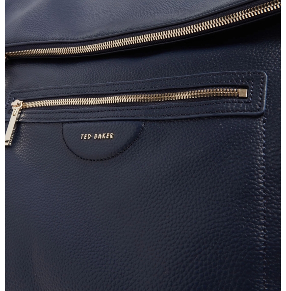 Σακίδιο TED BAKER Essaya Pebbled Leather 281646 Μπλε Σακίδιο TED BAKER Essaya Pebbled Leather 281646 Μπλε