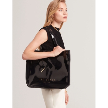 Τσάντα TED BAKER Nicon Knot Bow Large 283868 Μαύρο