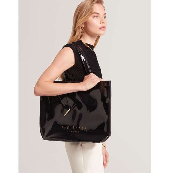 Τσάντα TED BAKER Nicon Knot Bow Large 281653 Μαύρο
