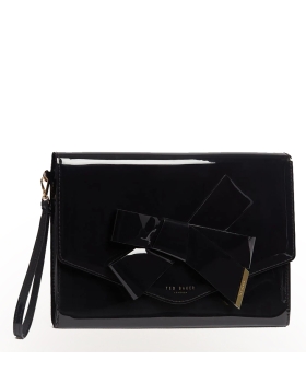 Φάκελος TED BAKER Nikkey Knot Bow Pouch 283898 Μαύρο