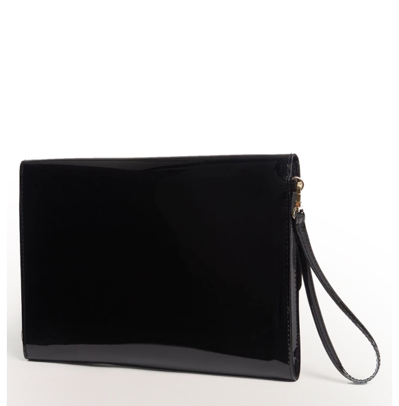 Φάκελος TED BAKER Nikkey Knot Bow Pouch 283898 Μαύρο