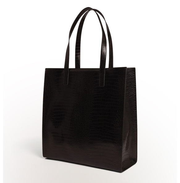 Τσάντα TED BAKER Croccon Large 281710 Μαύρο Τσάντα TED BAKER Croccon Large 281710 Μαύρο