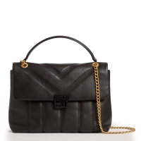 Τσάντα TED BAKER Anileah Script Detail Leather Bag 281813 Μαύρο Τσάντα TED BAKER Anileah Script Detail Leather Bag 281813 Μαύρο
