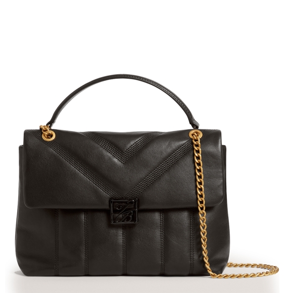 Τσάντα TED BAKER Anileah Script Detail Leather Bag 281813 Μαύρο Τσάντα TED BAKER Anileah Script Detail Leather Bag 281813 Μαύρο