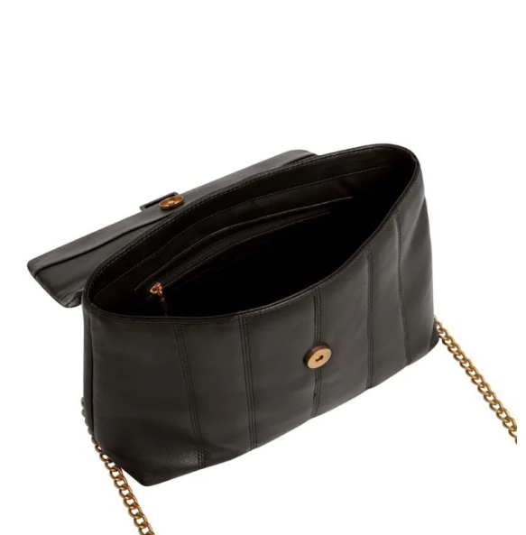 Τσάντα TED BAKER Anileah Script Detail Leather Bag 281813 Μαύρο Τσάντα TED BAKER Anileah Script Detail Leather Bag 281813 Μαύρο