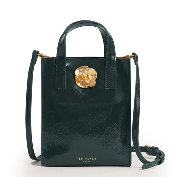 Τσάντα TED BAKER Roseem Crinkle Small Bag 281827 Πράσινο
