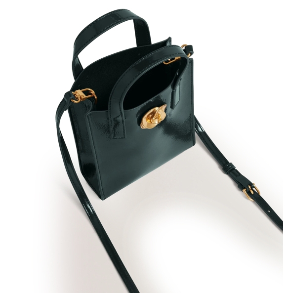 Τσάντα TED BAKER Roseem Crinkle Small Bag 281827 Πράσινο