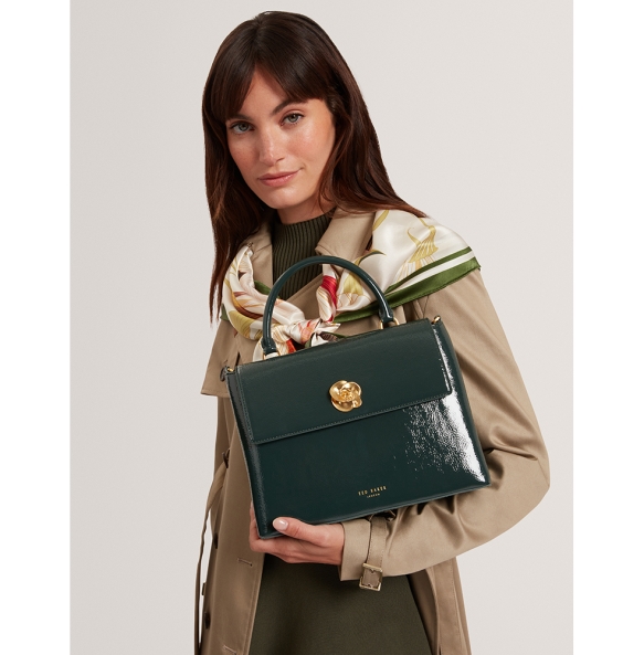 Τσάντα TED BAKER Rosenau Rose Medium 281828 Πράσινο