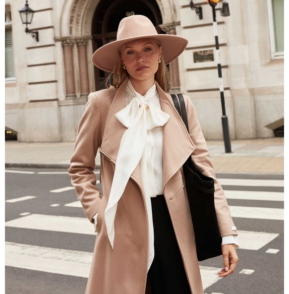 Καπέλο TED BAKER Abbiiio Pure Wool 281985 Μπεζ