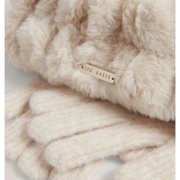 Σετ Κορδέλα - Γάντια TED BAKER Furinni 282123 Μπεζ