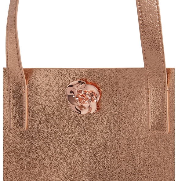 Τσάντα TED BAKER Rosmah Large Icon Bag 282268 Ροζ Χρυσό