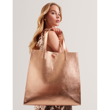 Τσάντα TED BAKER Rosmah Large Icon Bag 282268 Ροζ Χρυσό