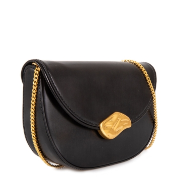 Τσάντα TED BAKER Ddalie Leather Statement Clutch Bag 282315 Μαύρο