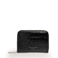 Πορτοφόλι TED BAKER Varlee Croc Small Zip Around 282508 Μαύρο