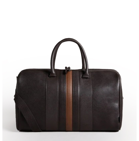 Τσάντα Weekender TED BAKER Evyday Stripped 282562 Καφέ