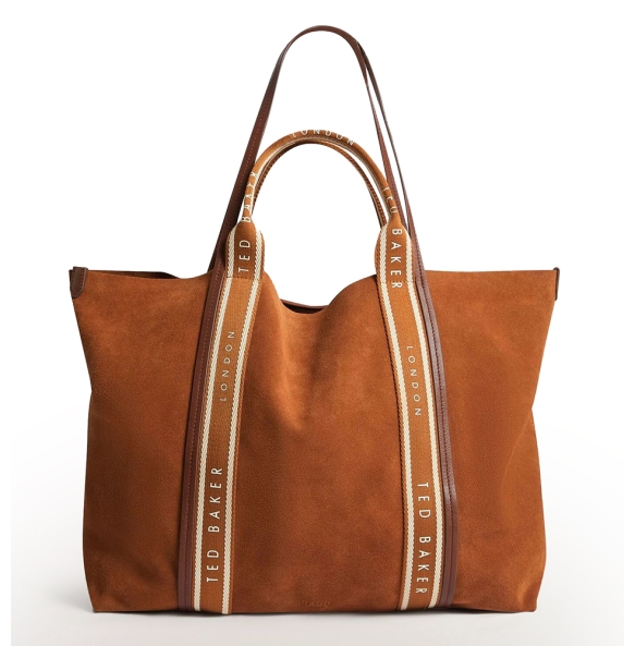Τσάντα TED BAKER Laurrel Suede Webbing Shopper Bag 283738 Ταμπά