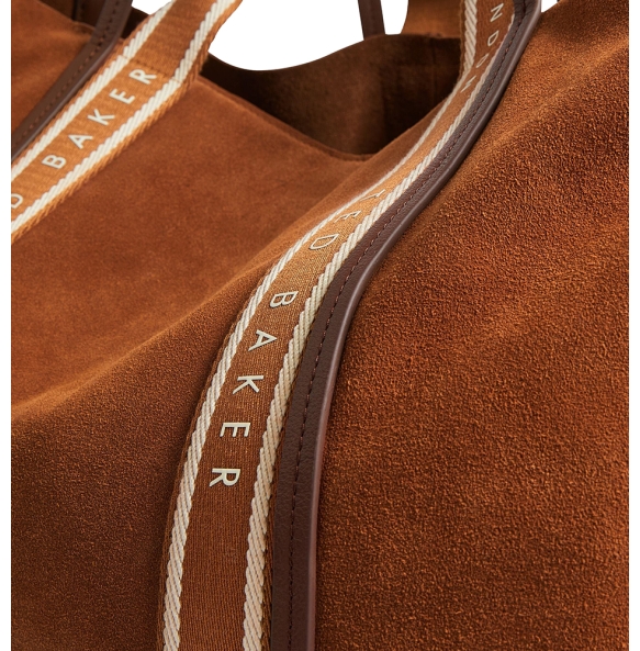 Τσάντα TED BAKER Laurrel Suede Webbing Shopper Bag 283738 Ταμπά