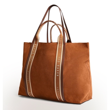 Τσάντα TED BAKER Laurrel Suede Webbing Shopper Bag 283738 Ταμπά