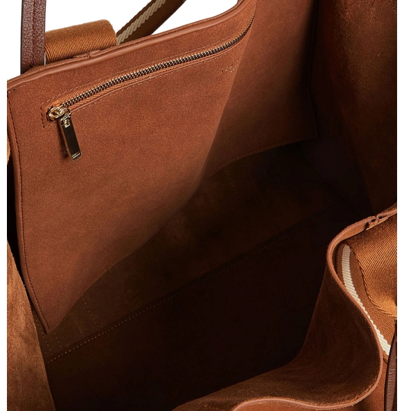 Τσάντα TED BAKER Laurrel Suede Webbing Shopper Bag 283738 Ταμπά