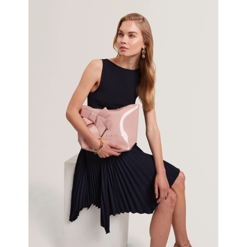 Τσάντα TED BAKER Nicon Knot Bow Small 283897 Ροζ