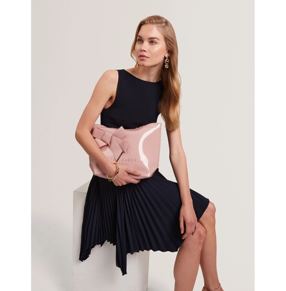 Τσάντα TED BAKER Nicon Knot Bow Small 283897 Ροζ Τσάντα TED BAKER Nicon Knot Bow Small 283897 Ροζ