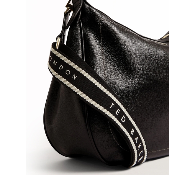 Τσάντα TED BAKER Lyshia Webbing Hobo Bag 283921 Μαύρο