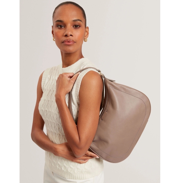 Τσάντα TED BAKER Lyshia Webbing Hobo Bag 283921 Μπεζ Τσάντα TED BAKER Lyshia Webbing Hobo Bag 283921 Μπεζ