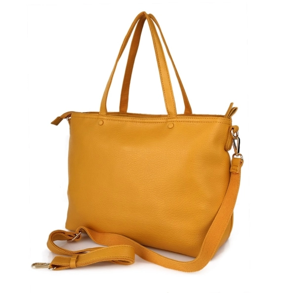 Τσάντα BEVERLY HILLS POLO CLUB BH2921 Κίτρινο
