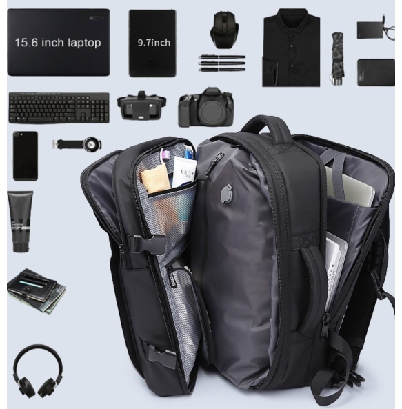 Σακίδιο πλάτης BANGE vacuum Laptop 17,3” 3028 36lt Μαύρο Σακίδιο πλάτης BANGE vacuum Laptop 17,3” 3028 36lt Μαύρο