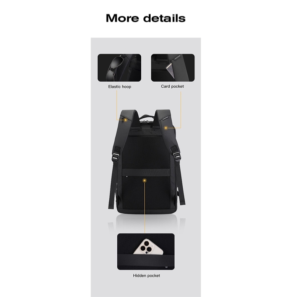 Σακίδιο πλάτης ταξιδίου BANGE 3029 20lt Μαύρο Σακίδιο πλάτης ταξιδίου BANGE 3029 20lt Μαύρο