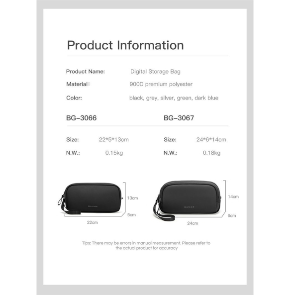 Νεσεσέρ - Θήκη οργάνωσης καλωδίων BANGE 3066 Μαύρο