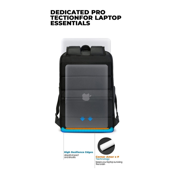 Σακίδιο πλάτης BANGE 3076 27lt Μαύρο Σακίδιο πλάτης BANGE 3076 27lt Μαύρο