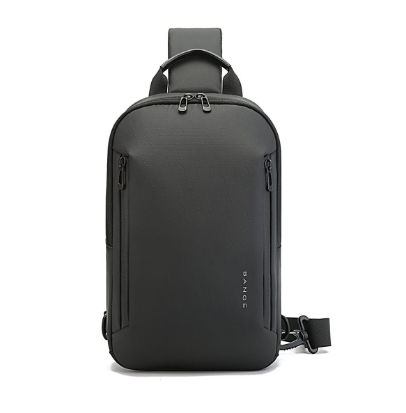 Σακίδιο χιαστί Sling Bag BANGE 3077 Μαύρο